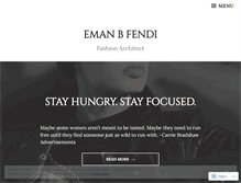 Tablet Screenshot of emanbfendi.com